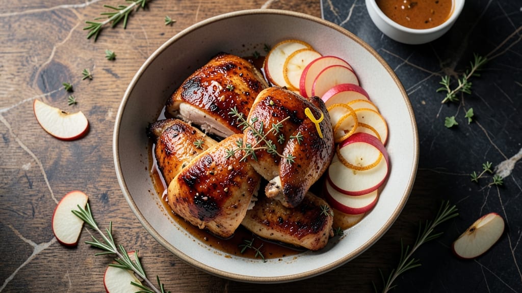 Apple Glazed Chicken Recipe: Sweet-Tart Gloss That Sticks to Every Bite