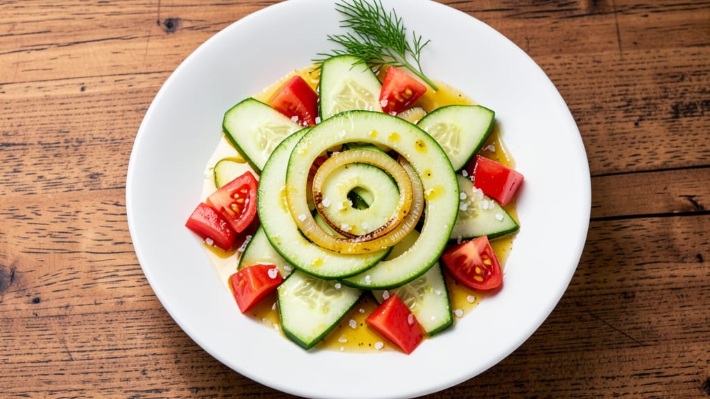 Cucumber Tomato Onion Apple Cider Vinegar Salad Recipe: Zesty Crunch That Stays Fresh for Days