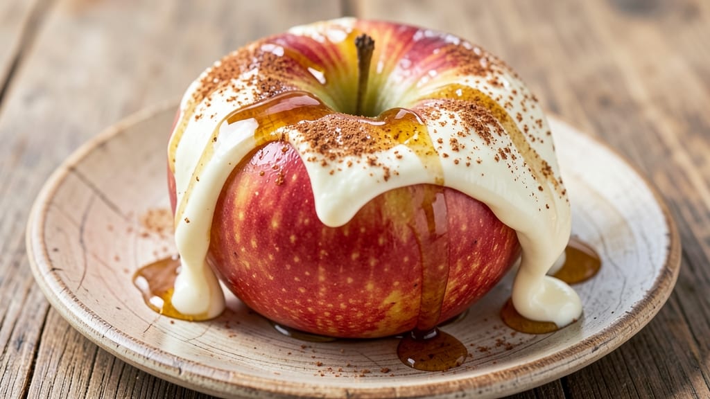 Baked Apple Cottage Cheese Recipe: Warm Spiced Topping Meets Creamy Savory Filling
