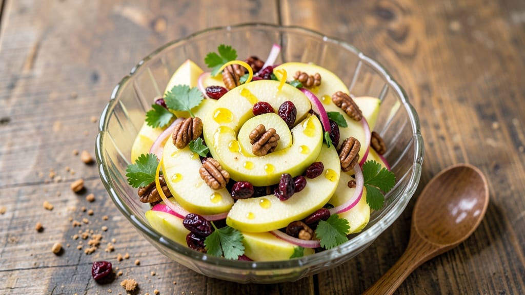 Holiday Apple Salad Recipe: Festive Crunch and Sweet-Tart Harmony