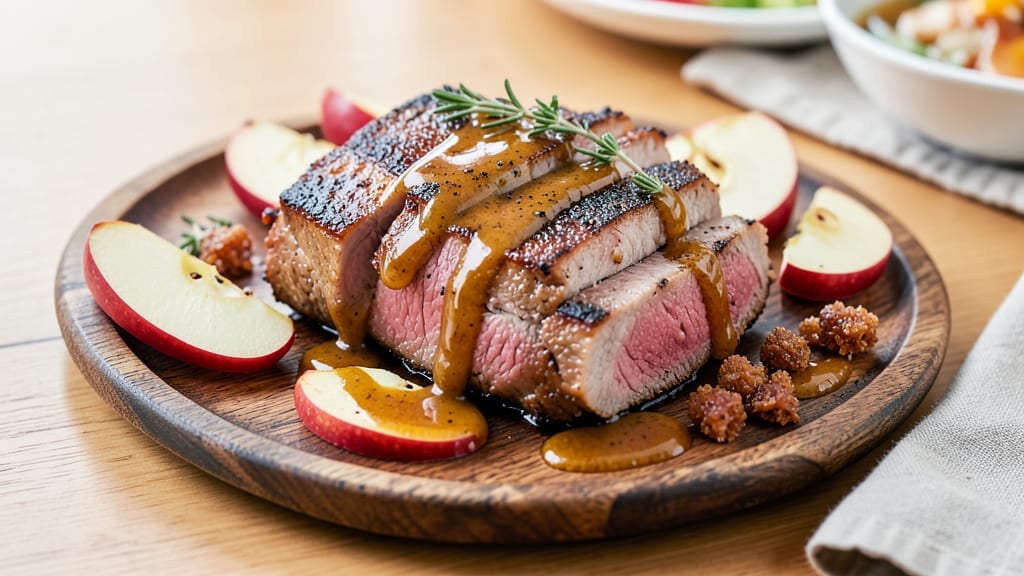 Hormel Apple Bourbon Pork Tenderloin Recipe: Smoky-Sweet Glaze That Caramelizes Edges