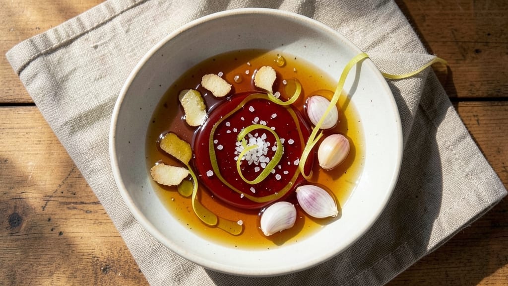 Garlic Ginger Apple Cider Vinegar Honey Recipe: Zesty Gloss for Drizzling and Marinating