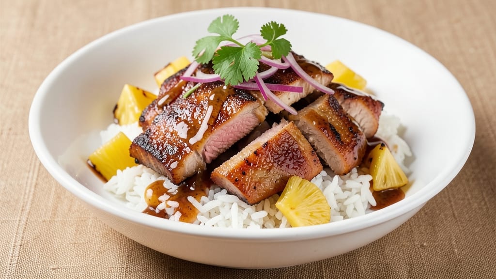 Pork Pineapple and Rice Recipe: Tropical Crunch Meets Savory One-Pan Magic