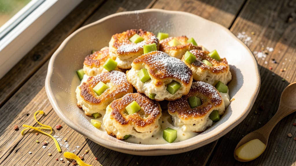 Cottage Cheese Apple Fritters Recipe: Golden Crunch With Warm Spiced Streusel