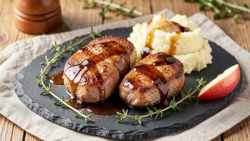 Apple Cider Glazed Pork Chops Recipe: Caramelized Crunch Meets Juicy Tenderness