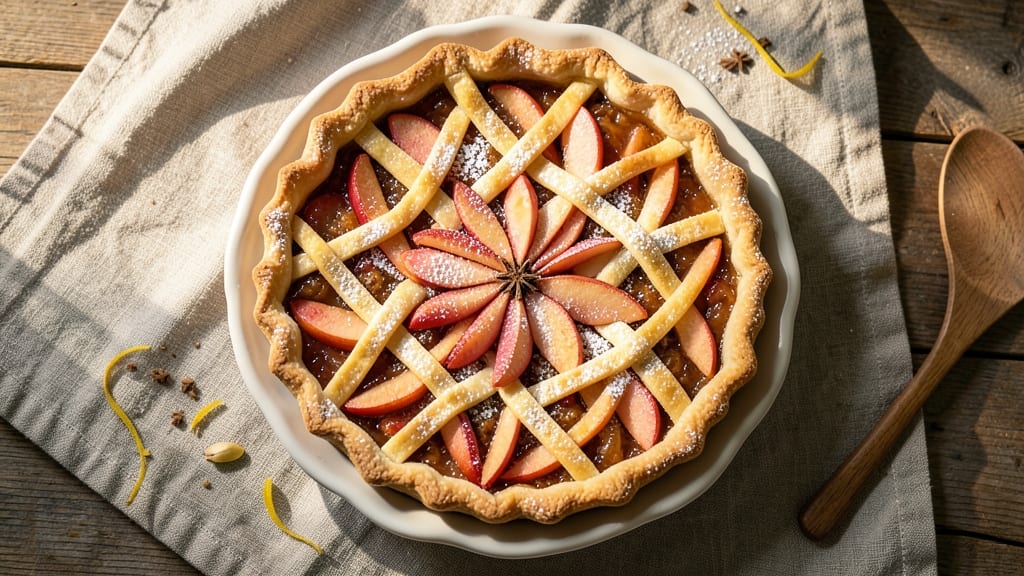 French Open Apple Tart Recipe: Crispy Rustic Crust with Caramelized Fruit