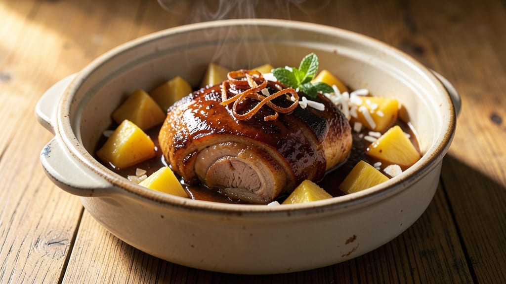 Crockpot Pineapple Pork Recipe: Sweet-Tart Glaze That Caramelizes Meat