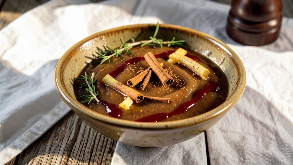 Smoky Apple BBQ Sauce Recipe: Deep Smoked Flavor With Celery Crunch Contrast