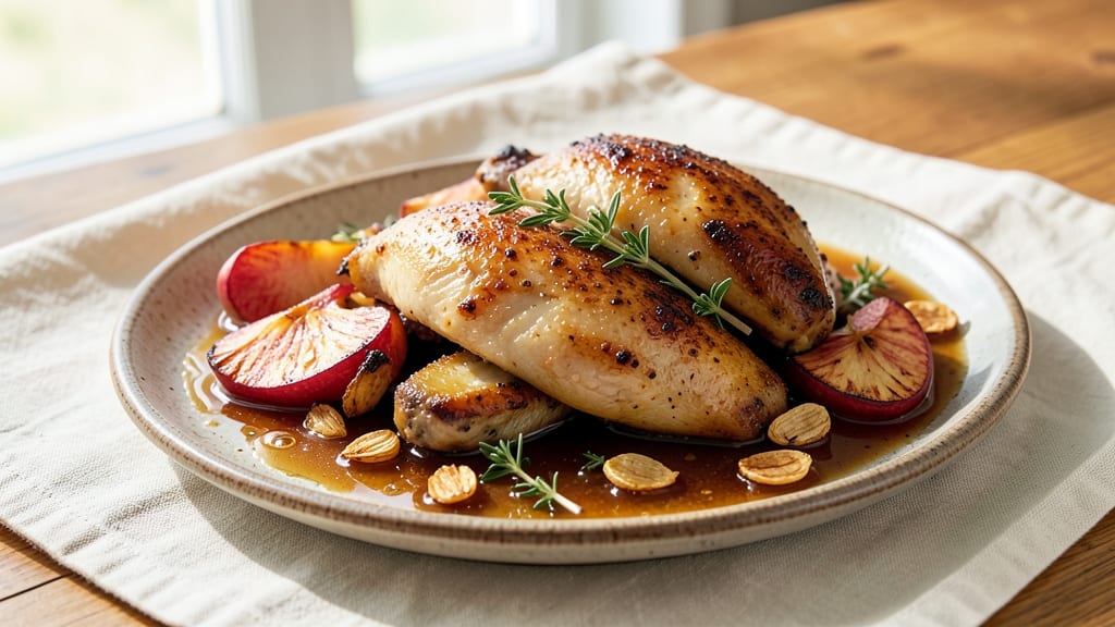 Apple Cider BBQ Chicken Recipe: Smoky-Sweet Glaze with Celery Crunch Twist