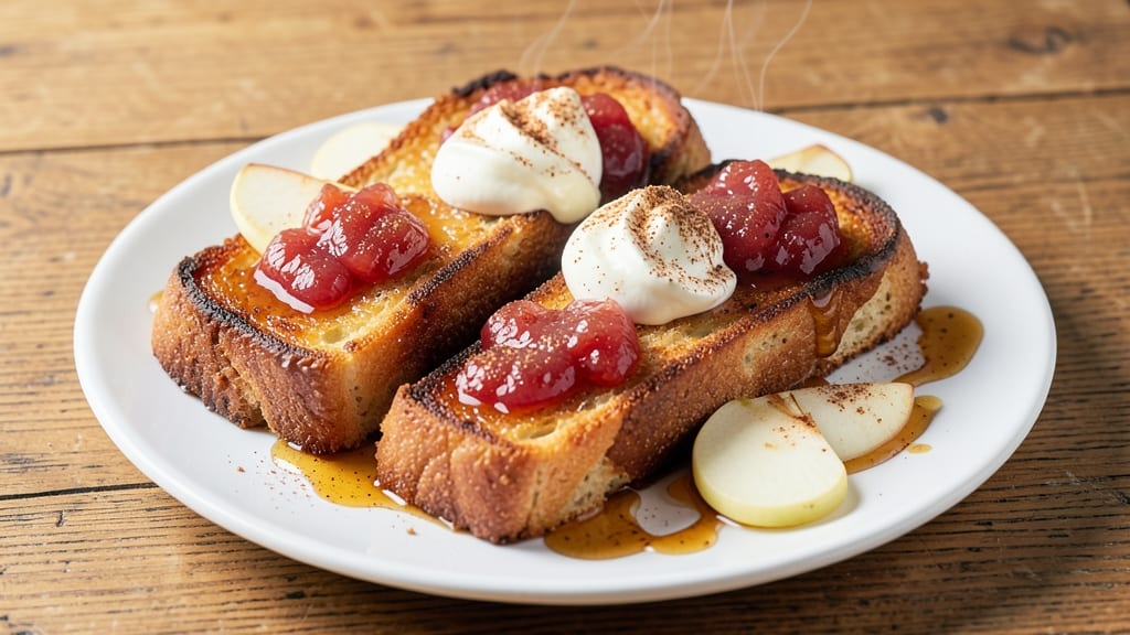 Apple Fritter Bread French Toast Recipe: Golden Crunch and Caramelized Apple Bites
