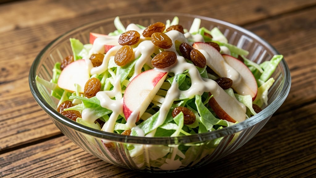 Apple Raisin Coleslaw Recipe: Sweet-Tart Crunch for BBQ Tables