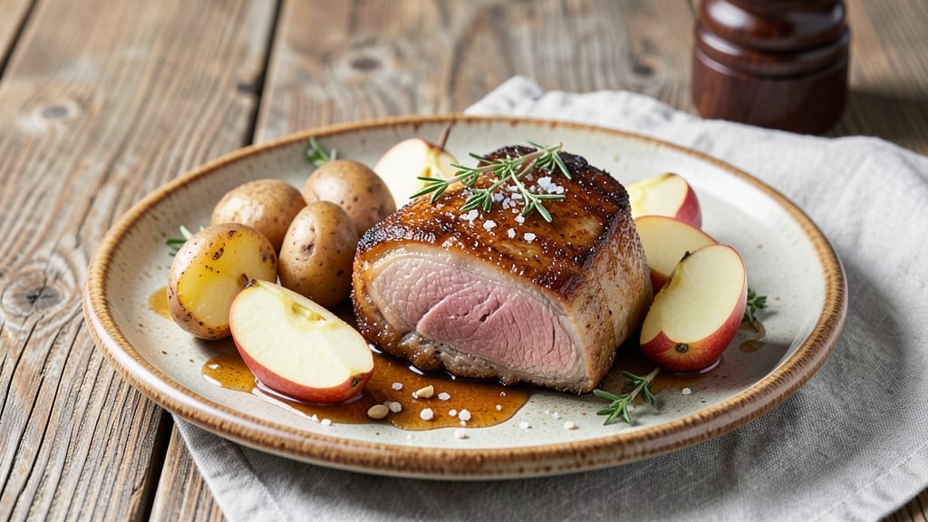 Pork Chop Apple Potato Recipe: One-Pan Crispy Crunch and Sweet Caramelized Finish
