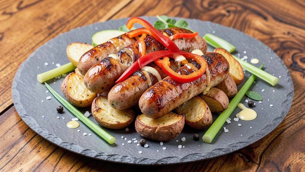 Trader Joe's Chicken Apple Sausage Recipe: Celery-Pepper Crunch Meets Sweet Tart Simmer