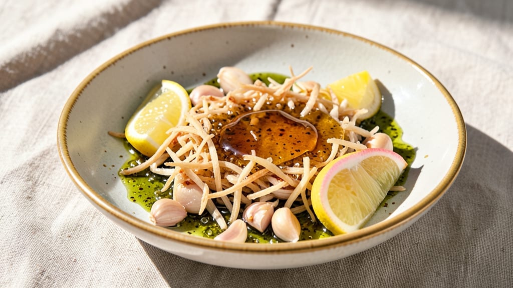 Ginger Garlic Lemon Apple Vinegar Honey Recipe: Bright Zesty Glaze for Grilled Meats & Salads