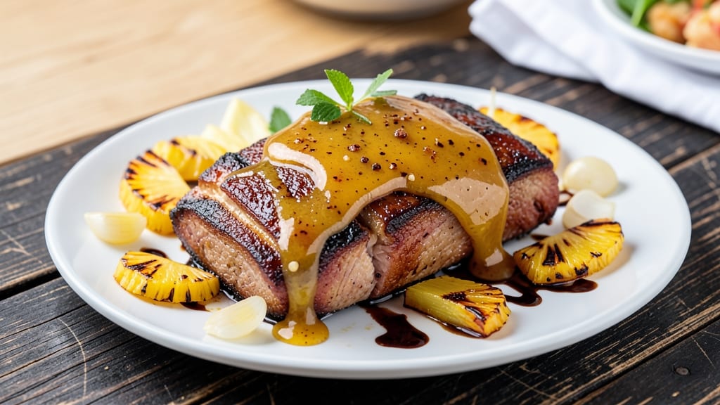 Pork Pata Humba Recipe with Pineapple Juice: Tangy-Sweet Glaze That Caramelizes Meat
