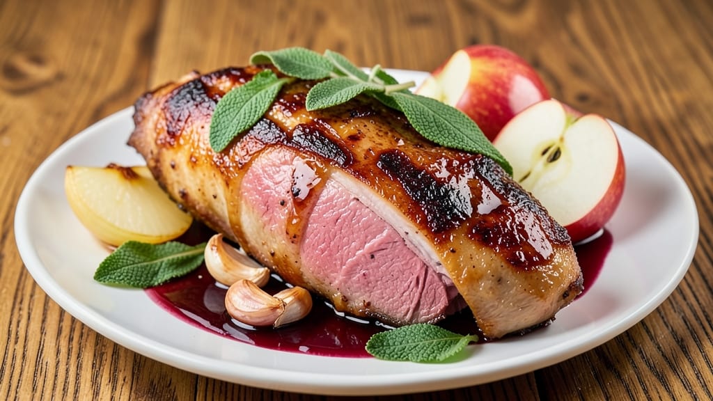 Pork Apple Sage Recipe: Slow-Braised Tenderness With Herbal Crunch