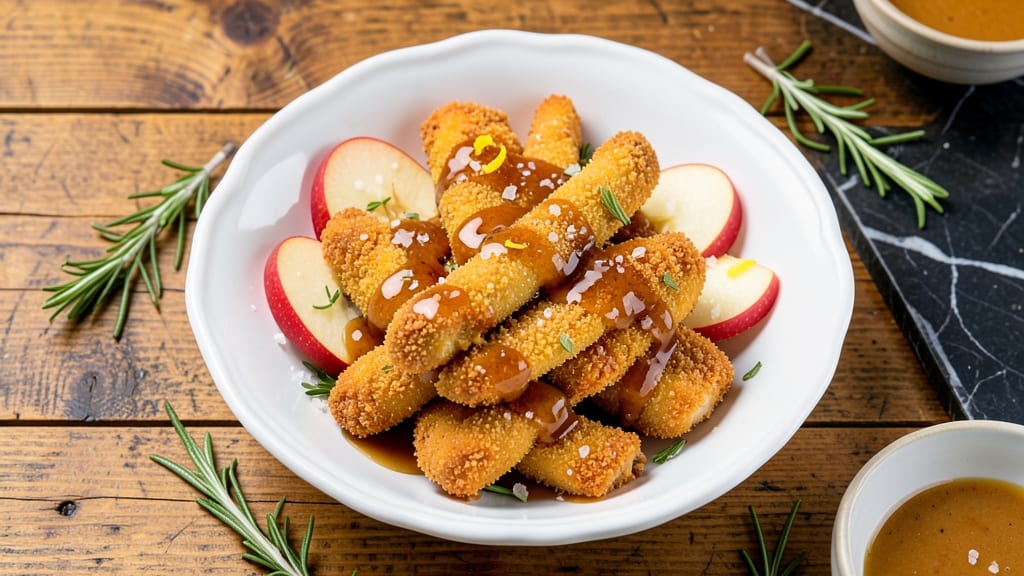Apple and Honey Glazed Chicken Tenders Recipe: Crispy Bites with Sticky Caramelized Sweetness