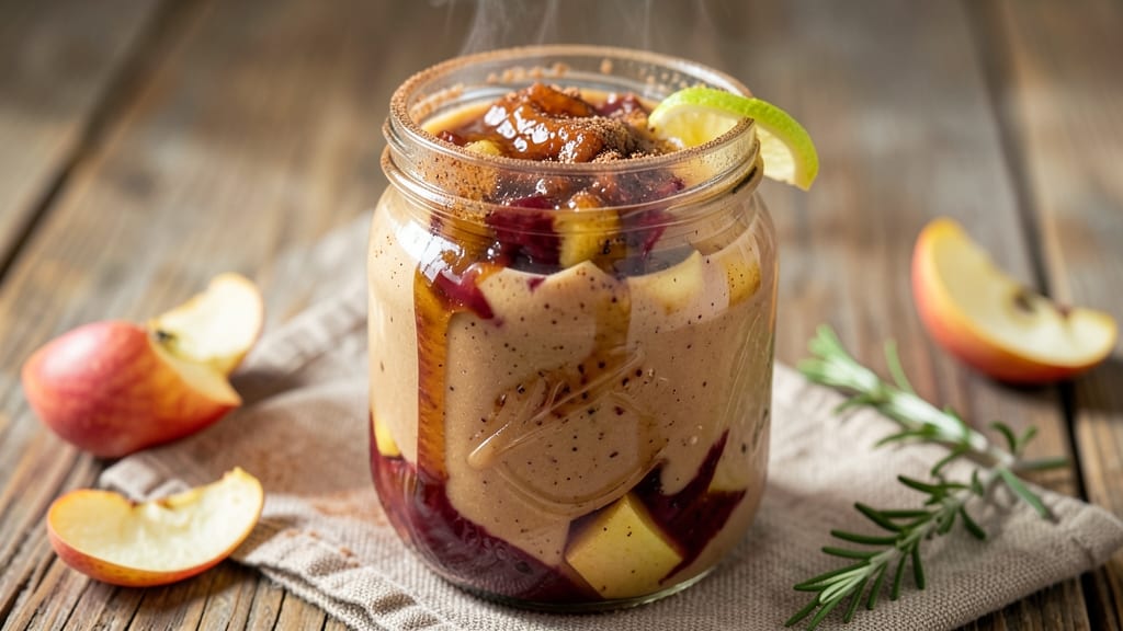 Apple Sauce Jar Recipe: No-Cook, Peel-Included Simplicity