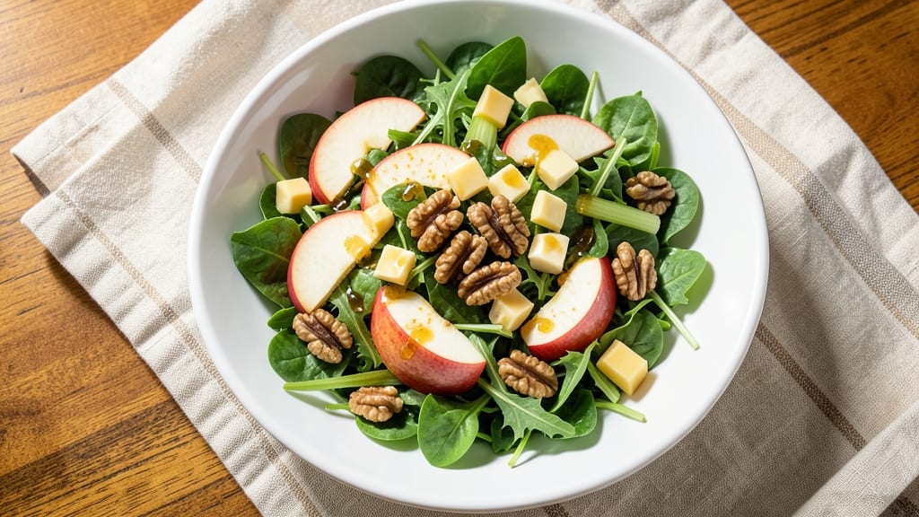 Apple Vinaigrette Salad Recipe: Bright, Tangy Dressing With Crisp Celery Twist