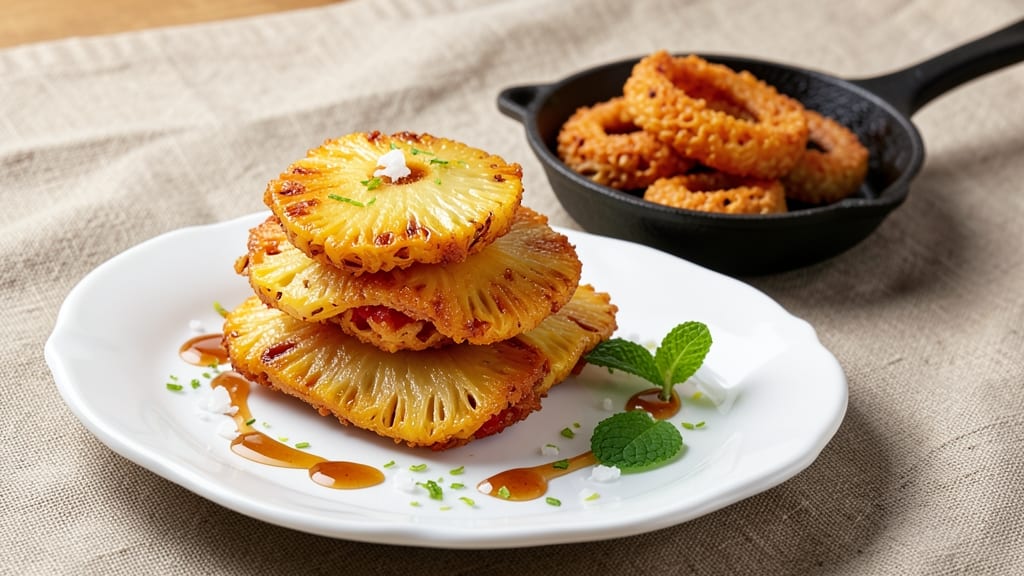 Deep Fried Pineapple Recipe: Crispy Caramelized Sweetness in 10 Minutes