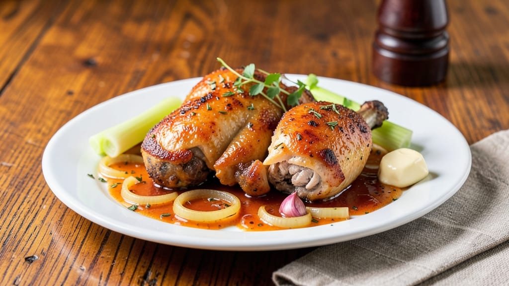 Apple Juice Chicken Recipe: Braised Celery Crunch Meets Sweet-Tart Gloss