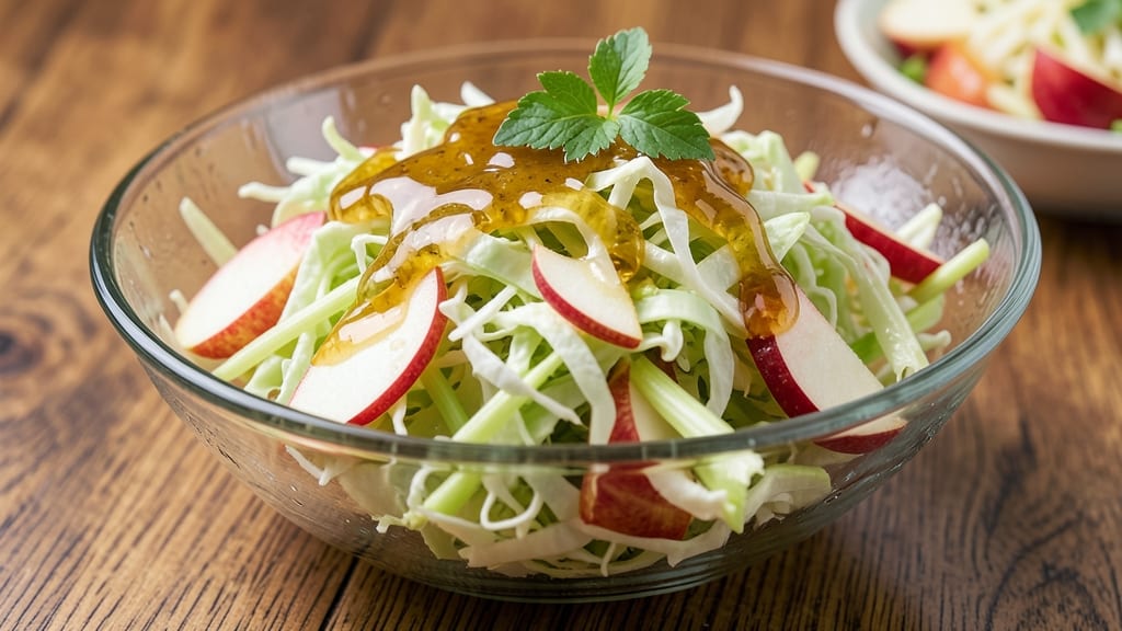 Kraft Apple Coleslaw Recipe: Crisp Celery and Sweet Apple Refreshment in 15 Minutes