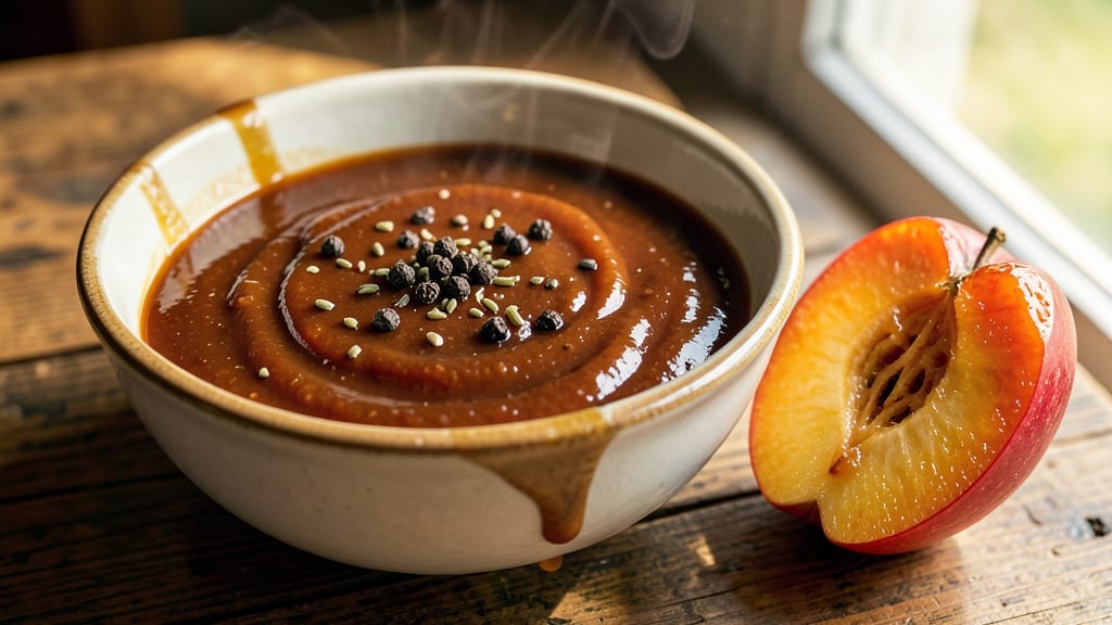 Candy Apple Whiskey BBQ Sauce Recipe: Bold Spice and Celery Crunch Contrast