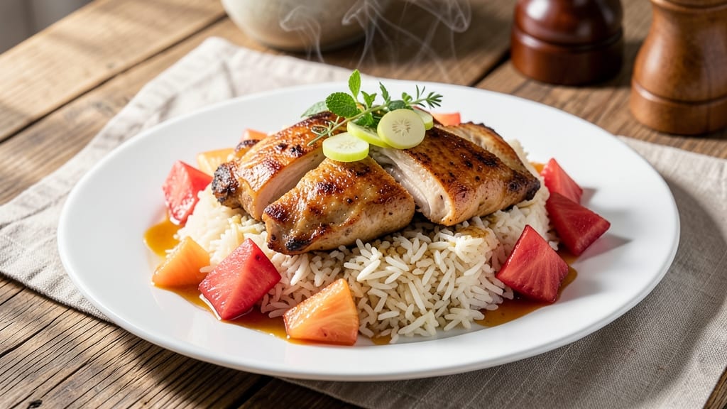 Pineapple Chicken and Jasmine Rice Recipe: Tropical Sweetness Meets Fragrant Grains
