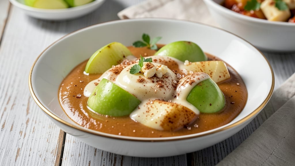Apple Cream Sauce Recipe: Velvety Thickening With Celery Crunch Twist