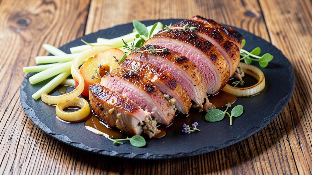 Apple Stuffed Pork Loin Recipe: Sweet-Tart Apple Celery Crunch Masterpiece