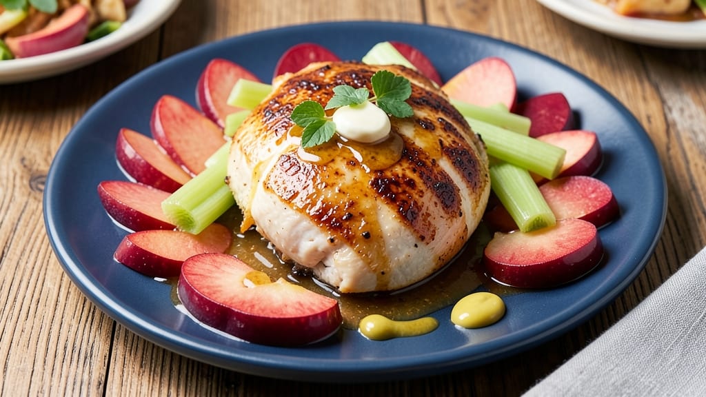 Apple Baked Chicken Breast Recipe: Juicy Moistness with Apple-Celery Glaze Twist