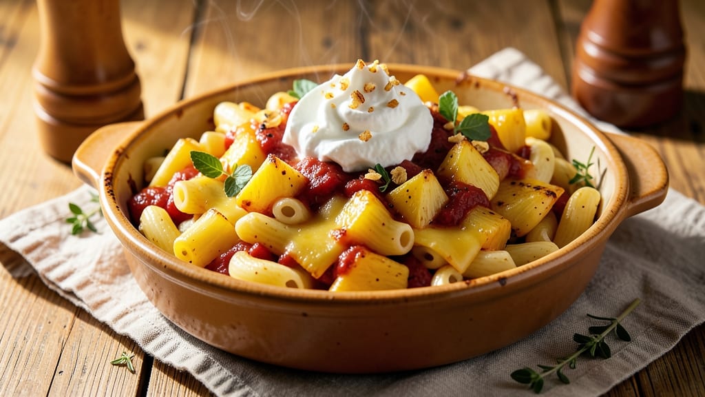 Baked Macaroni with Pineapple Recipe: Tropical Twist on Classic Comfort