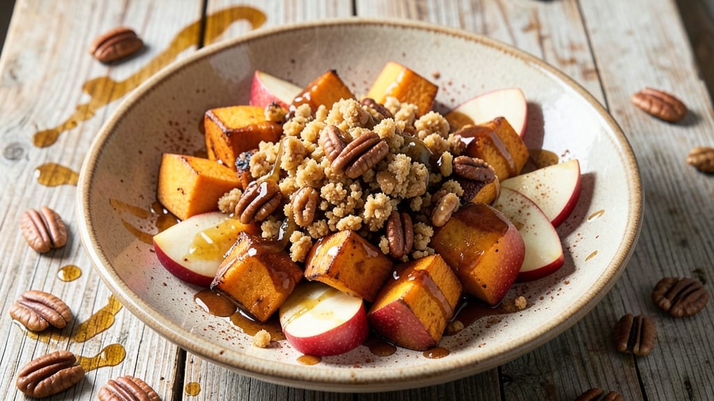 Pumpkin Pecan Pie Apple Salad Recipe: Autumn Crunch Meets Creamy Sweetness