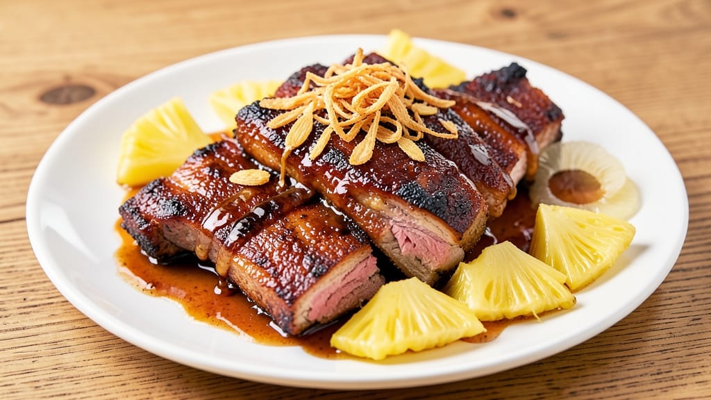 Pork Ribs With Pineapple Filipino Recipe: Sticky-Sweet Grill Masterpiece