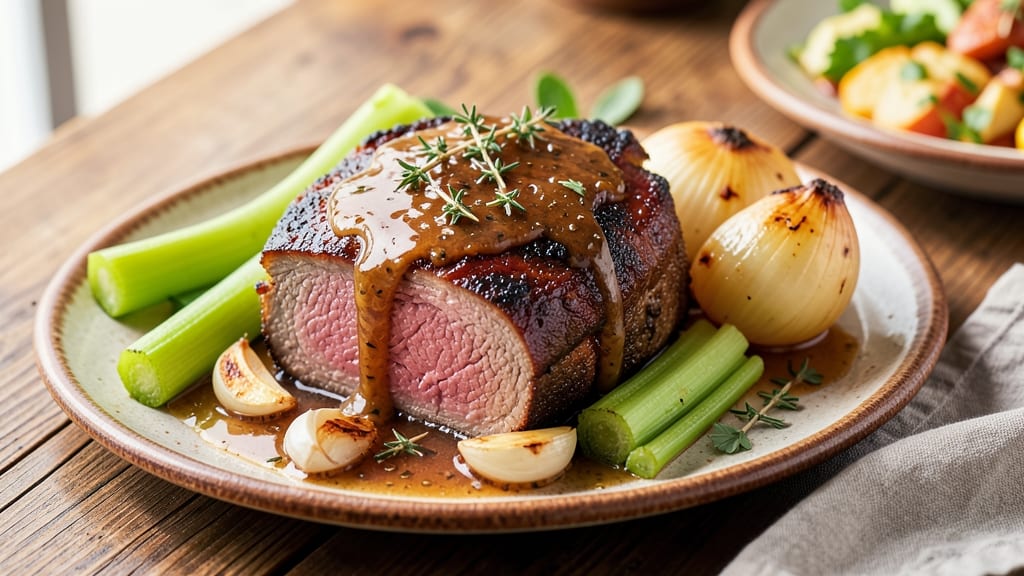 Apple Cider Chuck Roast Recipe: Braised Until Fork-Tender With Celery Crunch