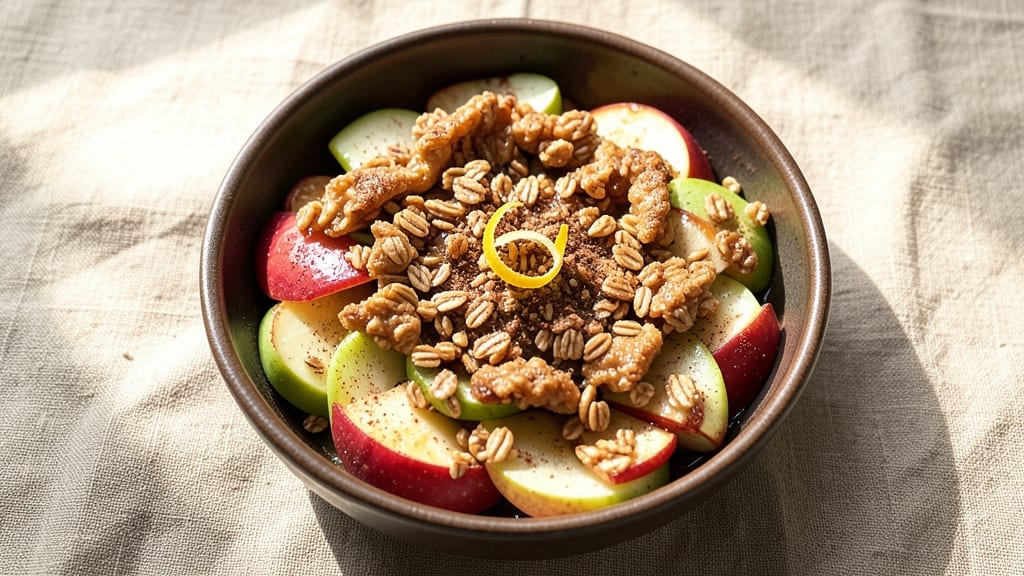 Slow Cooker Apple Crisp Recipe with Oatmeal: Warm Spice and Crunchy Topping Magic