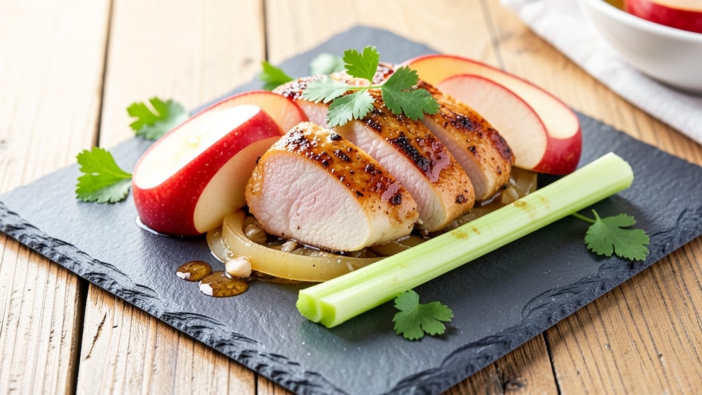 Apple Chicken Recipe Healthy: Crisp Celery and Sweet Apple Balance in One-Pan