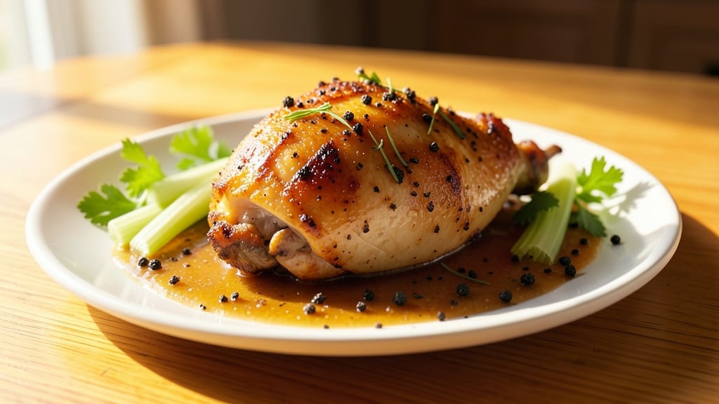 Cracker Barrel Apple Cider Chicken Recipe: Celery-Pepper Crunch Meets Sweet-Tart Glaze
