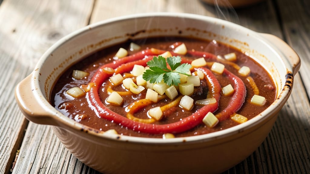 Meatloaf Sauce Recipe With Apple Cider Vinegar: Crisp Celery Crunch Balances Sweet-Tart Gloss