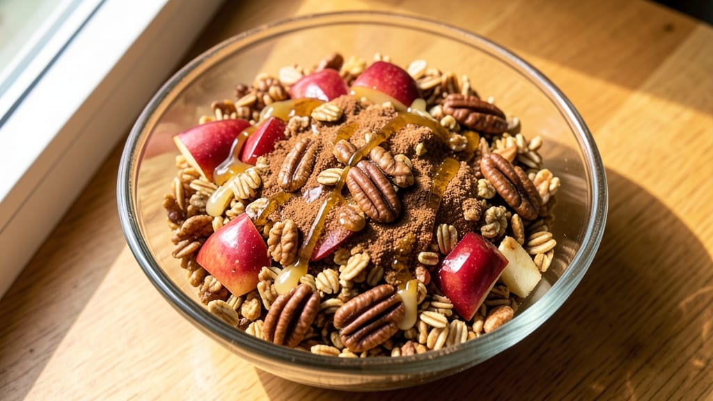 Fresh Apple Granola Recipe: Crunchy Clusters With Baked Fruit Sweetness