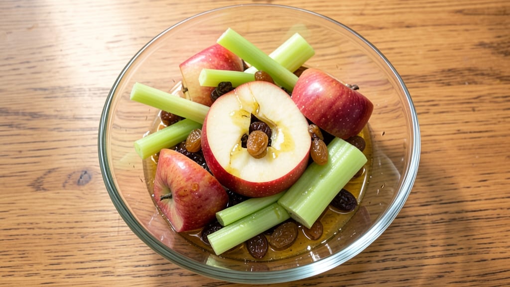 Apple Celery and Raisin Salad Recipe: Sweet-Tart Crunch Fusion in 10 Minutes