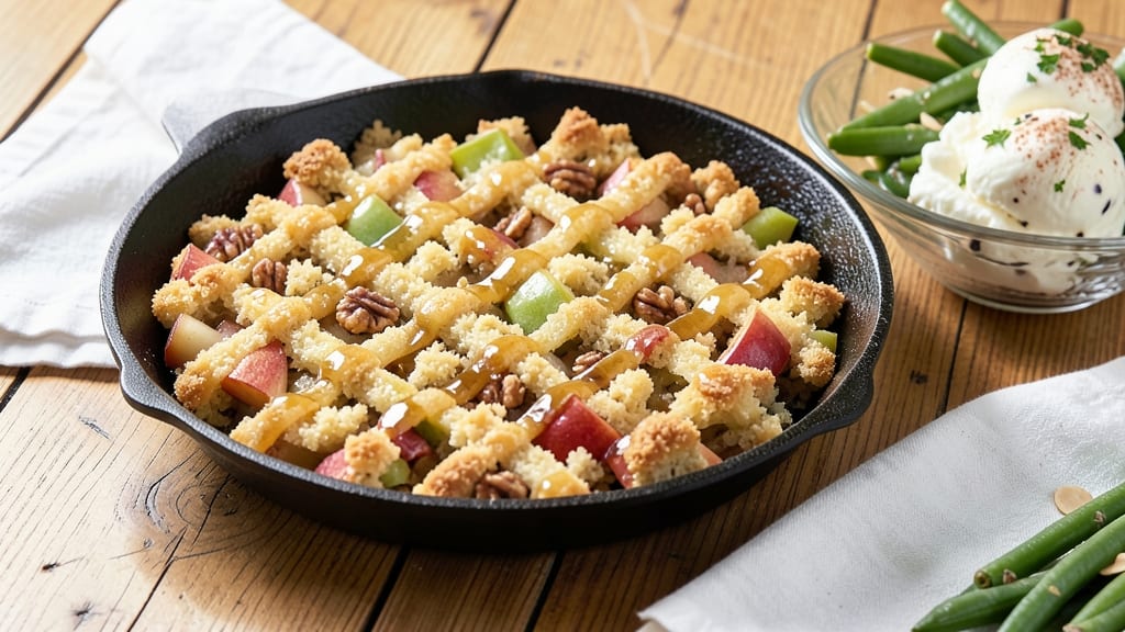 Paula Deen's Apple Cobbler Recipe: Buttery Streusel Hugs Tart Apple Filling