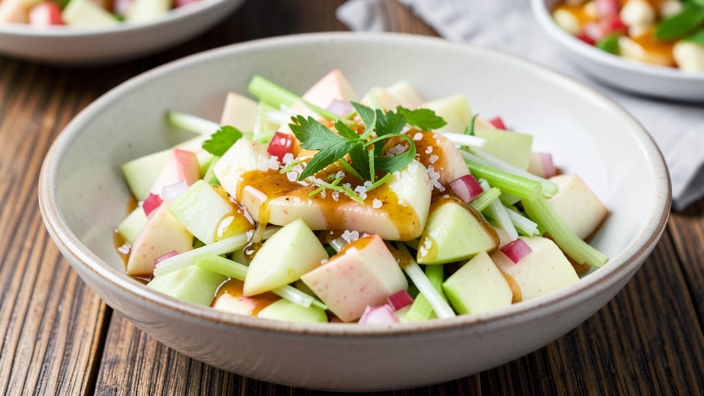 Honey Apple Salsa Recipe: Crisp Celery and Sweet Tart Refreshment