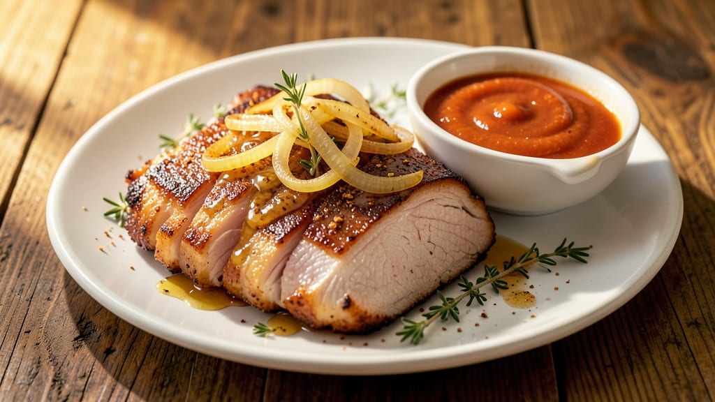 Apple Sauce Recipe for Pork Belly: Crispy Rind, Silky Glaze Magic