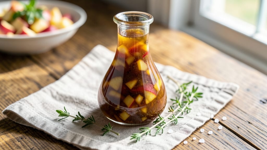 Apple Balsamic Vinaigrette Dressing Recipe: Bright Tart Gloss for Salads and Roasted Veggies