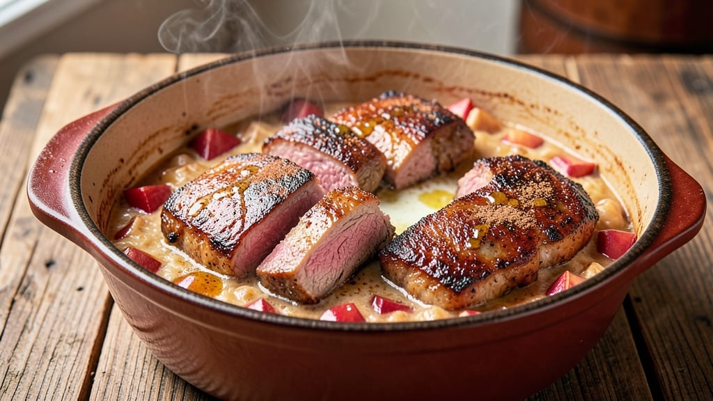 Pork Chops in Crock Pot With Apple Pie Filling Recipe: Sweet-Spiced Slow Cooker Fusion