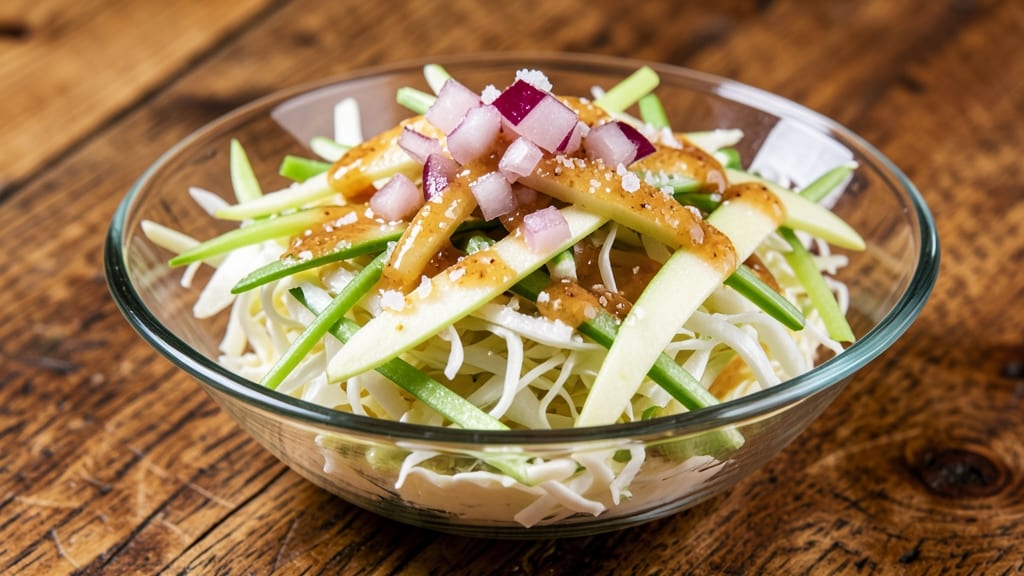 Apple Coleslaw Chelseasmessyapron Recipe: Crunchy Celery-Apple Crunch Without Dressing Overload