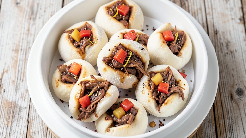 Mei Lai Wah Pineapple Pork Buns Recipe: Steamed Clouds With Caramelized Fruit Hearts