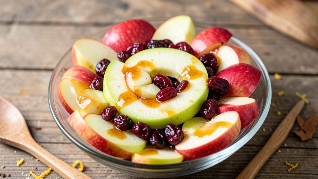Apple Cranberry Fruit Salad Recipe: Bright Bite of Autumn in 15 Minutes