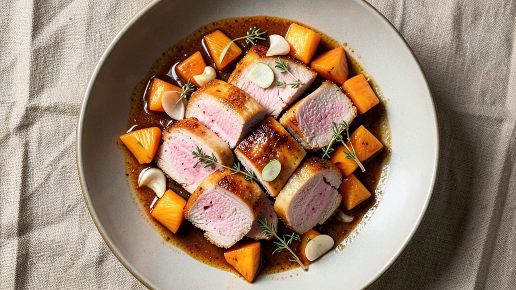 Pineapple Stuffed Pork Tenderloin Recipe: Tropical Sweetness That Caramelizes Meat